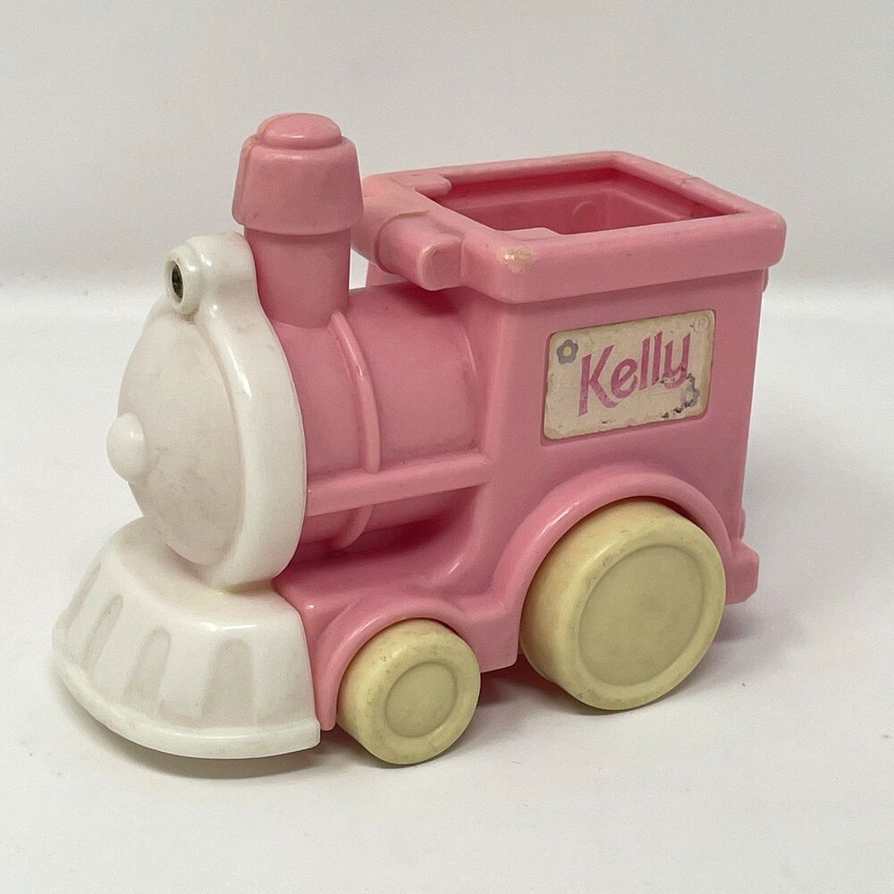 Vintage Kelly Train‎ Replacement Part Barbie Sister Pink & White Engine 1990's